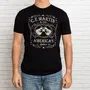MARTIN Camiseta Dual Guitar Negra Talla S
