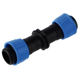 Aqua Control Enlace cinta click Ø16 mm para cinta de riego, sistema de unión rápido y estanco, blister de 5 unidades