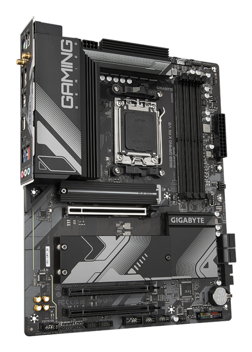 GIGABYTE B650 GAMING X AX V2 Placa Base - AMD Ryzen Serie 9000, DDR5, PCIe 5.0, WiFi 6E, ATX