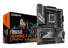 GIGABYTE B650 GAMING X AX V2 Placa Base - AMD Ryzen Serie 9000, DDR5, PCIe 5.0, WiFi 6E, ATX