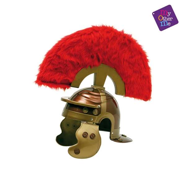 My Other Me Casco Romano Grande para niños 60 cm color Rojo talla M Multilingüe (Español, Inglés, Francés, Italiano, Portugués, Alemán) My Other Me Casco Romano Grande para niños 60 cm color Rojo talla M Multilingüe (Español, Inglés, Francés, Italiano, Portugués, Alemán)
