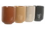 DKD Home Decor Taza Scandi Beige Mostaza (6 Unidades)