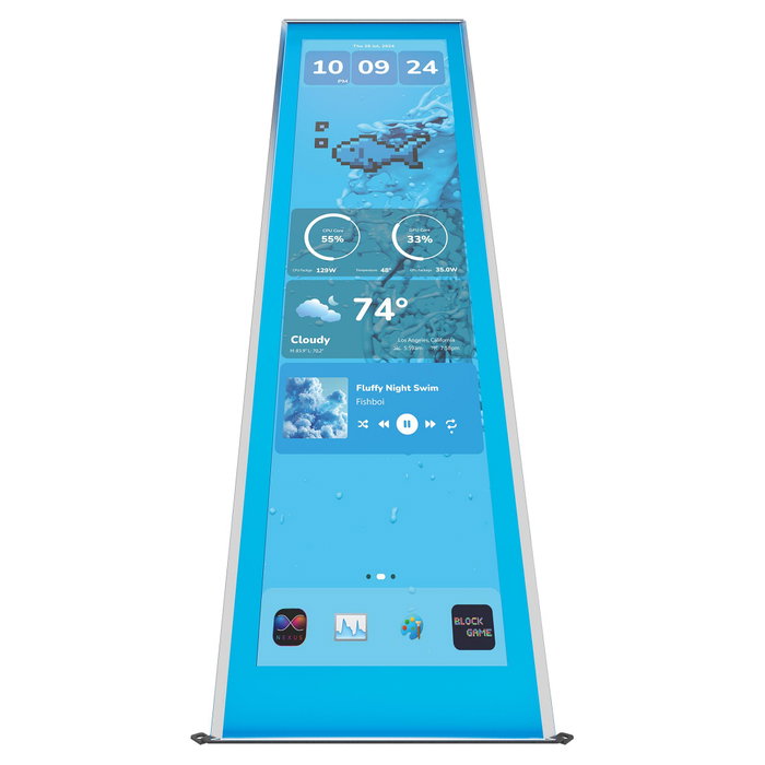 HYTE Y70 Touch Display Upgrade Blueberry Milk Azul