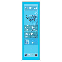 HYTE Y70 Touch Display Upgrade Blueberry Milk Azul
