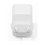 Digitus Cargador USB GaN 67W con 2 Puertos USB-C y 1 USB-A, Carga Rápida, Interior, Blanco, Máximo 3 Dispositivos