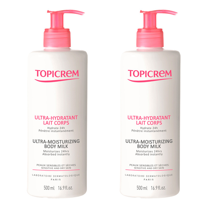 Topicrem UH Leche Corporal Ultra Hidratante Pack 2 x 500 ml