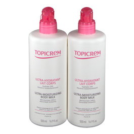 Topicrem Uh Lait Corporel 2x500ml Leche Corporal Hidratante