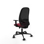 PIQUERAS Y CRESPO Silla de oficina Cilanco Granate y Negro