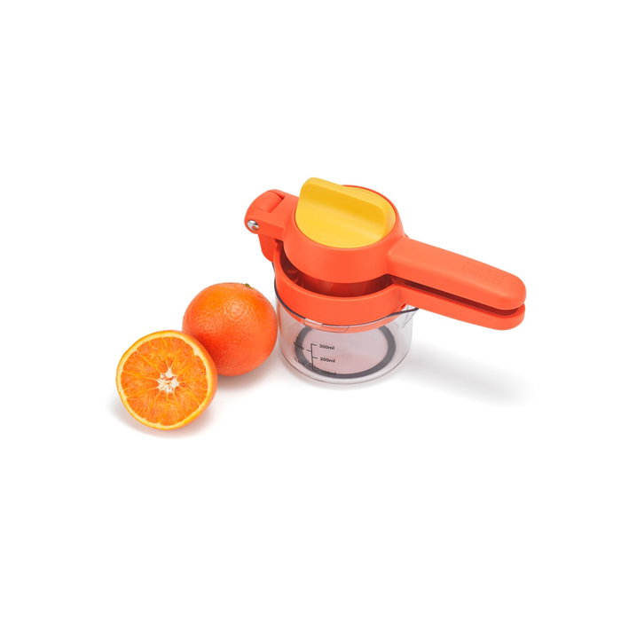 Joseph Joseph JuiceMax Plus Exprimidor de Cítricos con Taza Medidora, Naranja Joseph Joseph JuiceMax Plus Exprimidor de Cítricos con Taza Medidora, Naranja