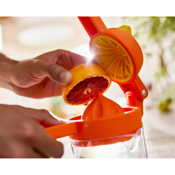 Joseph Joseph JuiceMax Plus Exprimidor de Cítricos con Taza Medidora, Naranja Joseph Joseph JuiceMax Plus Exprimidor de Cítricos con Taza Medidora, Naranja
