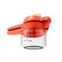 Joseph Joseph JuiceMax Plus Exprimidor de Cítricos con Taza Medidora, Naranja