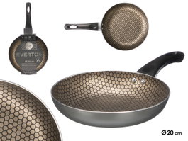 KINVARA Sartén Antiadherente Panal de 20 cm Negro-Gris