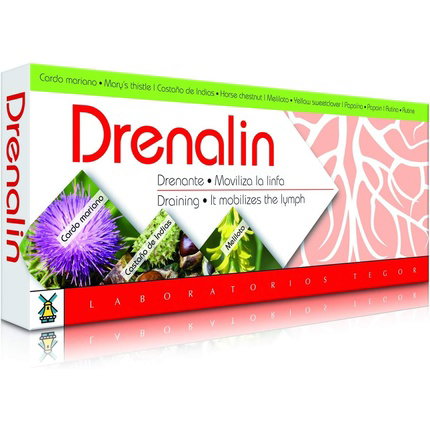 TEGOR Drenalin 10 viales de 10 ml