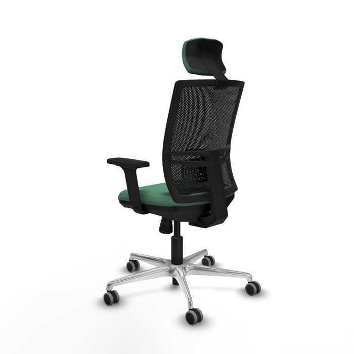 PIQUERAS Y CRESPO Silla de oficina Yunquera Verde esmeralda