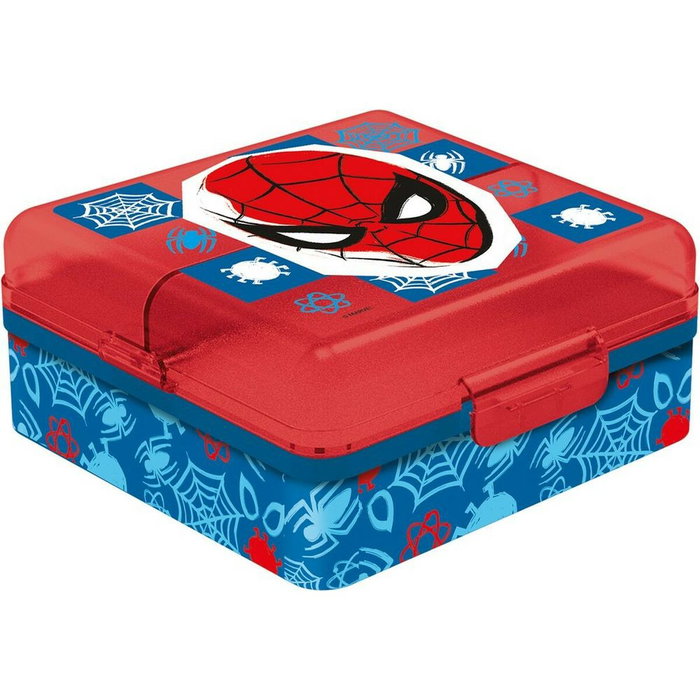 Licensing Sandwichera Cuadrada Multicompartimentos Spiderman Licensing Sandwichera Cuadrada Multicompartimentos Spiderman