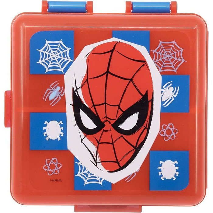 Licensing Sandwichera Cuadrada Multicompartimentos Spiderman Licensing Sandwichera Cuadrada Multicompartimentos Spiderman
