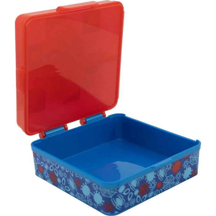 Licensing Sandwichera Cuadrada Multicompartimentos Spiderman Licensing Sandwichera Cuadrada Multicompartimentos Spiderman