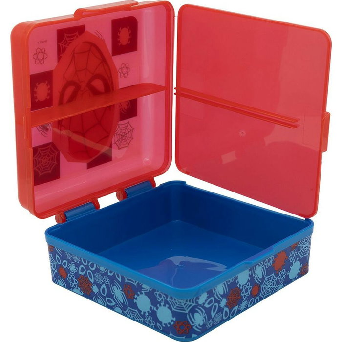 Licensing Sandwichera Cuadrada Multicompartimentos Spiderman Licensing Sandwichera Cuadrada Multicompartimentos Spiderman