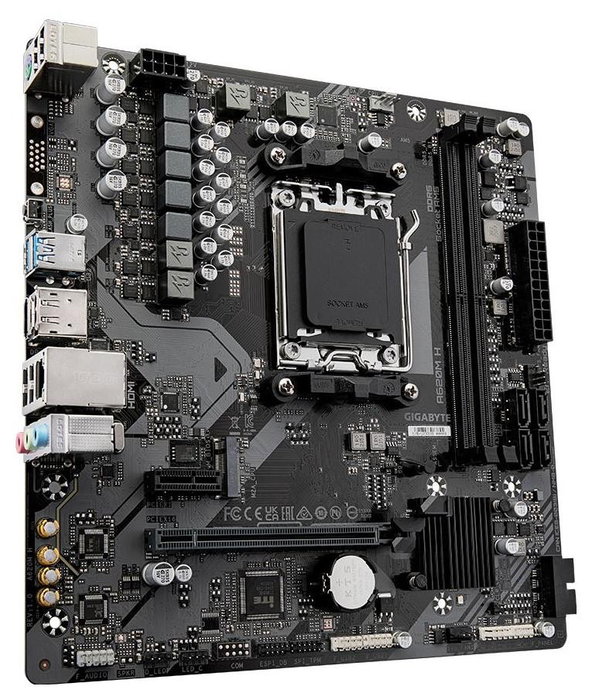 GIGABYTE A620M H Micro ATX AMD A620 DDR5 AM5