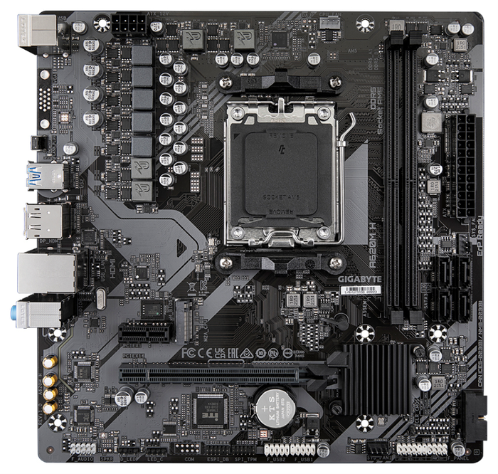 GIGABYTE A620M H Micro ATX AMD A620 DDR5 AM5