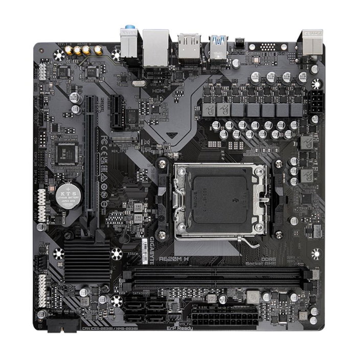 GIGABYTE A620M H Micro ATX AMD A620 DDR5 AM5