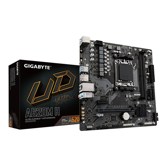 GIGABYTE A620M H Micro ATX AMD A620 DDR5 AM5