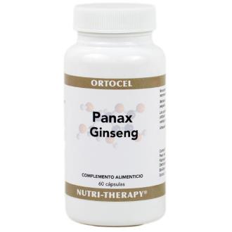 ORTOCEL Panax Ginseng 60 Cápsulas | Complemento Alimenticio de Raíz Estándar 30% Ginsenósidos | Nutri-Therapy ORTOCEL Panax Ginseng 60 Cápsulas | Complemento Alimenticio de Raíz Estándar 30% Ginsenósidos | Nutri-Therapy