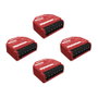 Shelly 1PM Gen3 Pack de 4 Interruptores Inteligentes 16A WLAN BT