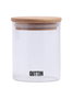 Quttin Tarro de Borosilicato Bamboo Quttin 600ml, Set de 12 unidades