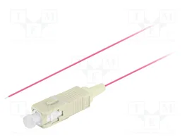 LANBERG Latiguillo de fibra óptica OM4 SC/UPC 2m 50/125µm