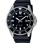 Casio CAS4549526323973 Reloj Colección Hombre Negro y Acero Resistencia Agua 20 Bares Cristal Mineral Cuarzo