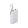 Xiaomi Power Bank 20000mAh 22.5W con cable USB-C integrado, Gris claro