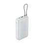 Xiaomi Power Bank 20000mAh 22.5W con cable USB-C integrado, Gris claro