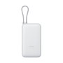Xiaomi Power Bank 20000mAh 22.5W con cable USB-C integrado, Gris claro