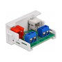 DeLOCK Módulo Easy 45 2 x RCA hembra 22,5 x 45 mm Blanco