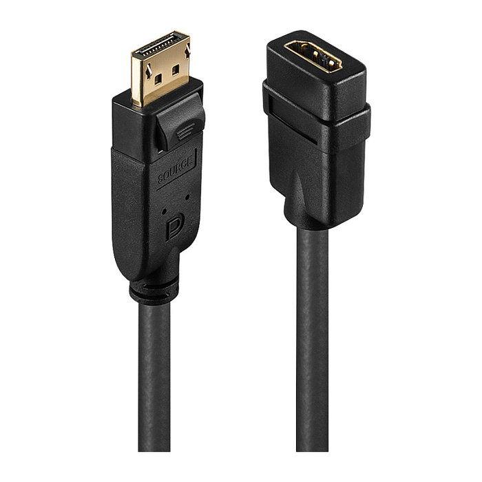 Lindy Convertidor DisplayPort 1.2 a HDMI 1.3 41005 Negro Lindy Convertidor DisplayPort 1.2 a HDMI 1.3 41005 Negro