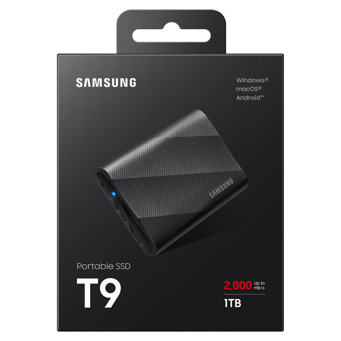 Samsung Portable SSD T9 1 TB Negro