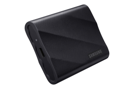 Samsung MU-PG1T0B T9 Disco Duro SSD Externo Portátil 1 TB USB-C 3.2 Gen 2x2 NVMe Hasta 2000 MB/s Negro, Resistente a Caídas 3m, Garantía 5 Años