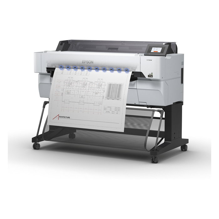 Epson SureColor SC-T5400M-MFP Impresora Plóter A0 Multifunción Tinta Negra, 2400 x 1200 DPI, Escáner CIS, WiFi, Ethernet, AirPrint