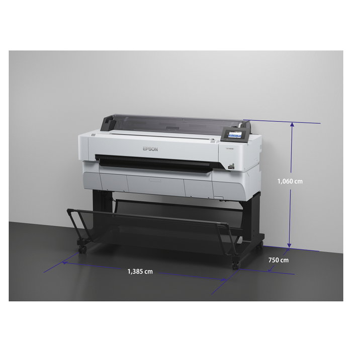 Epson SureColor SC-T5400M-MFP Impresora Plóter A0 Multifunción Tinta Negra, 2400 x 1200 DPI, Escáner CIS, WiFi, Ethernet, AirPrint