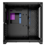 Phoenix technologies Zephyr Torre PC Case, Caja Ordenador Gaming Cubo con Panel Cristal Templado, Soporte GPUs hasta 380mm y Refrigeración Líquida