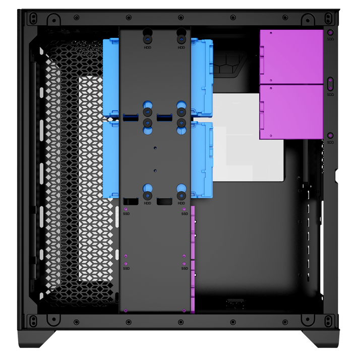 Phoenix technologies Zephyr Torre PC Case, Caja Ordenador Gaming Cubo con Panel Cristal Templado, Soporte GPUs hasta 380mm y Refrigeración Líquida Phoenix technologies Zephyr Torre PC Case, Caja Ordenador Gaming Cubo con Panel Cristal Templado, Soporte GPUs hasta 380mm y Refrigeración Líquida