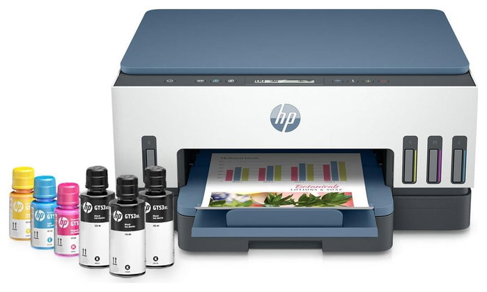HP Smart Tank 725 Impresora Multifunción Color A4 WiFi Duplex USB HP Smart Tank 725 Impresora Multifunción Color A4 WiFi Duplex USB