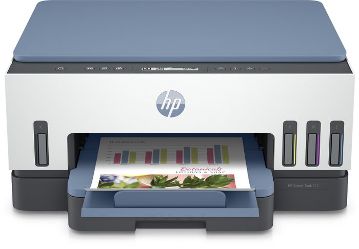 HP Smart Tank 725 Impresora Multifunción Color A4 WiFi Duplex USB HP Smart Tank 725 Impresora Multifunción Color A4 WiFi Duplex USB