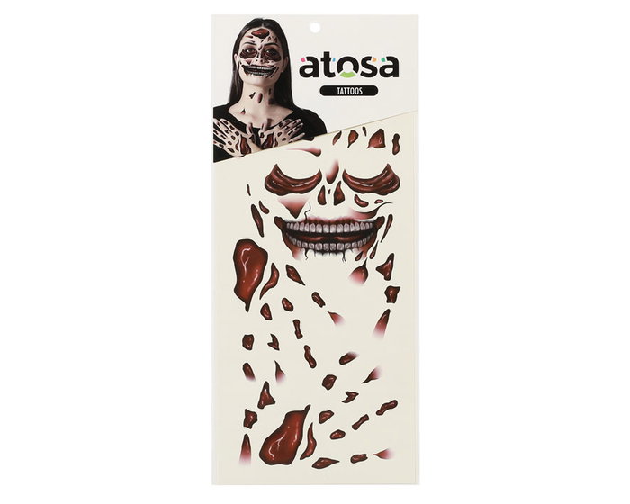 Tatuajes Efecto Carne Desgarrada Y Boca Macabra Halloween Fiestas De Terror Caracterizaciones Realistas Tatuajes Efecto Carne Desgarrada Y Boca Macabra Halloween Fiestas De Terror Caracterizaciones Realistas