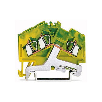 WAGO 280-637 Bornera de conductor de protección de 3 polos, 2,5 mm WAGO 280-637 Bornera de conductor de protección de 3 polos, 2,5 mm