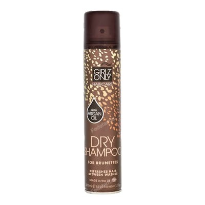 Girlz Only Champú en Seco para Cabellos Oscuros con Aceite de Argán 200ml