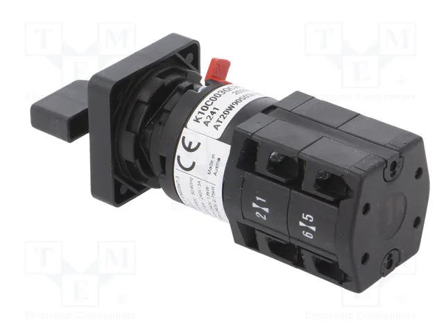 SCHNEIDER ELECTRIC Interruptor de leva de 4 posiciones 10A