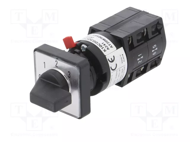 SCHNEIDER ELECTRIC Interruptor de leva de 4 posiciones 10A