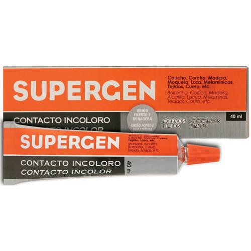 Supergen Pegamento de Contacto Incoloro 40 ml
